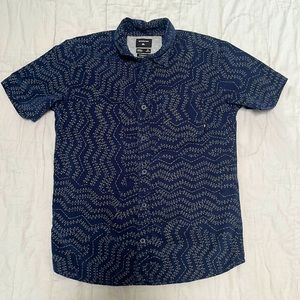 Quicksilver boys short sleeve button-down shirt
